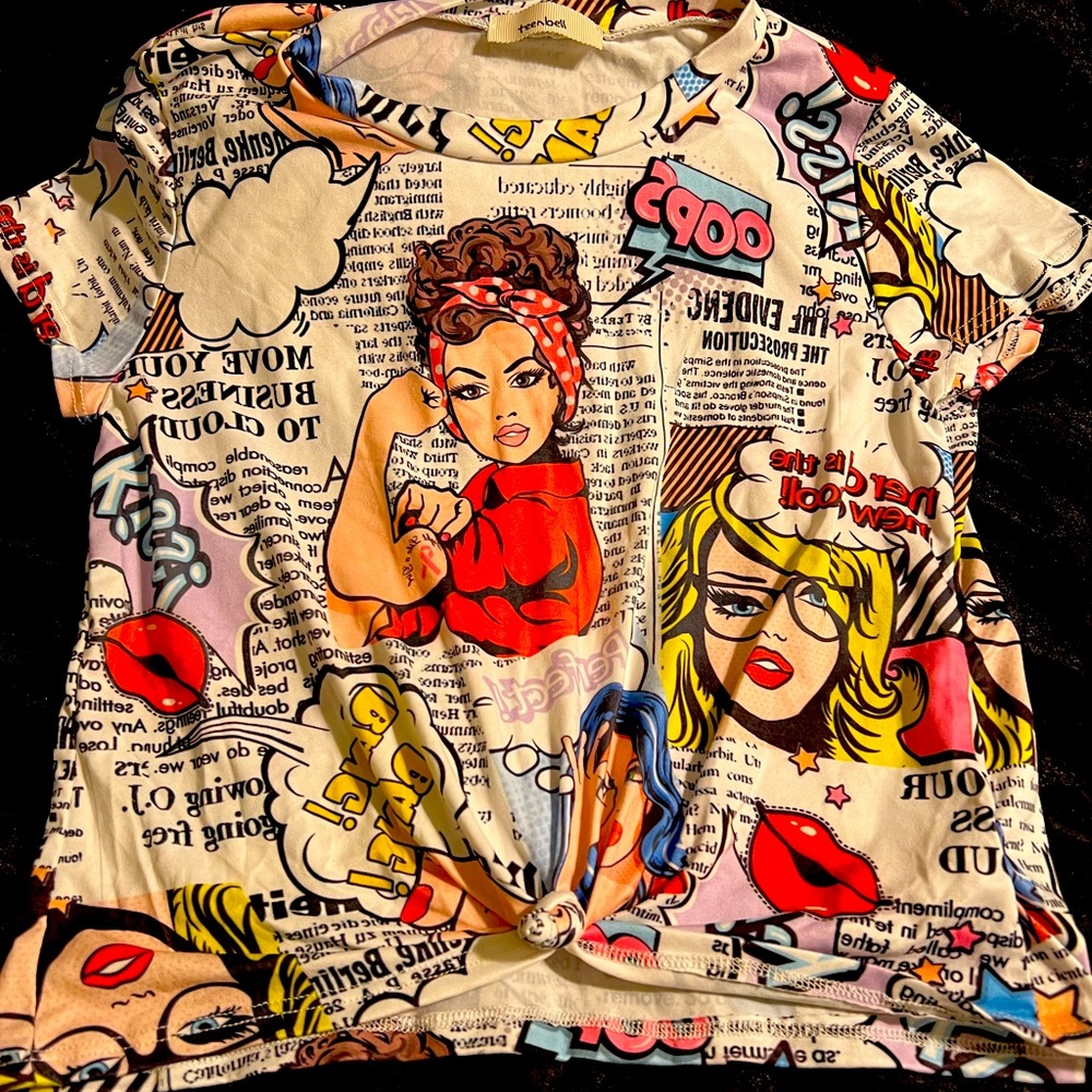 Women Comic Shirt